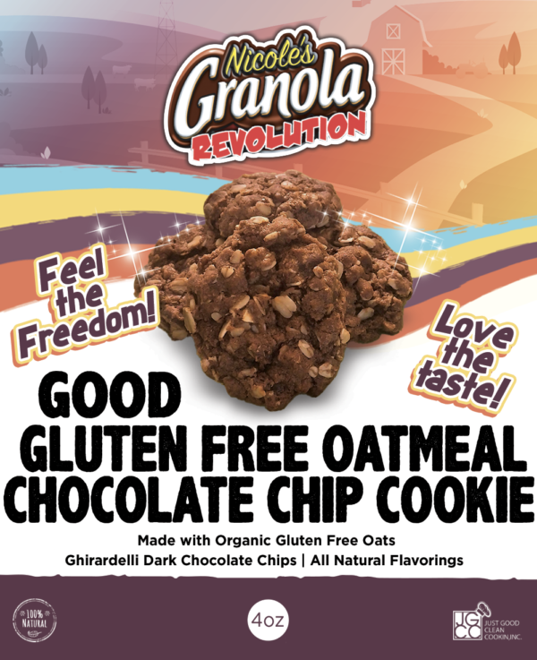 Gluten Free Cookie 4oz front